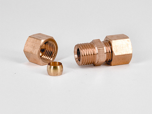 銅制(zhì)卡套式管接頭